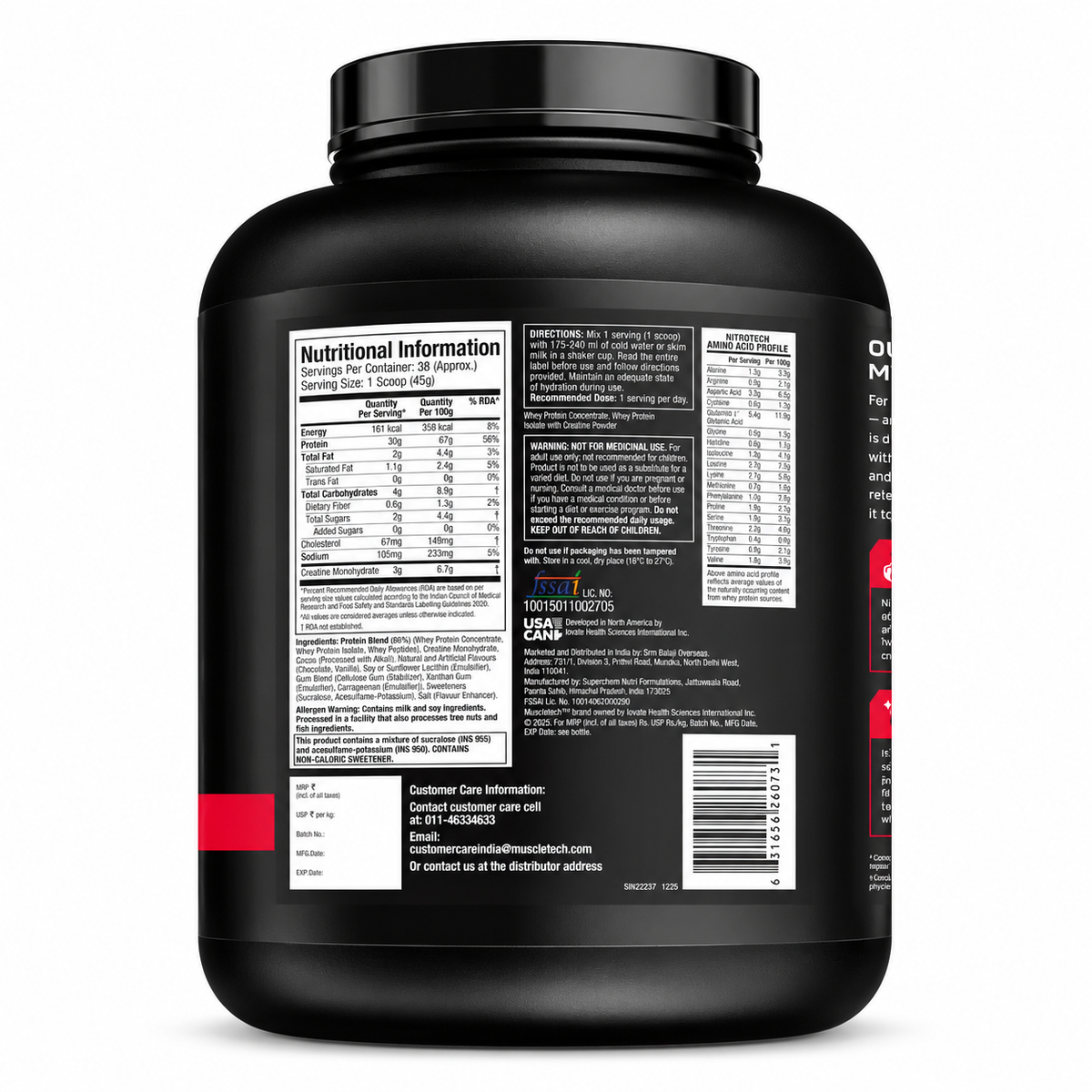 MuscleTech Nitro-Tech Whey