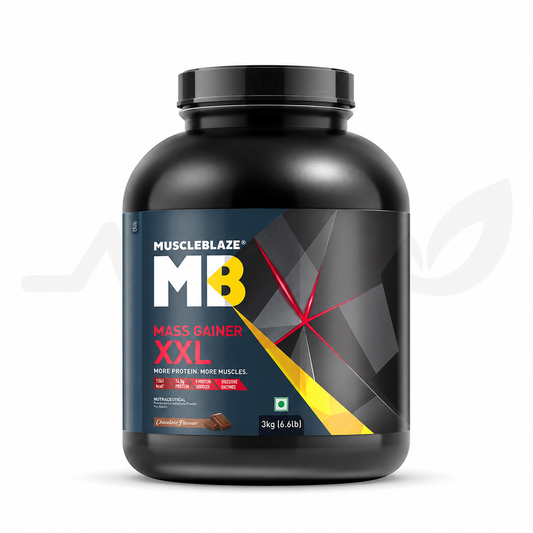 MuscleBlaze Mass Gainer XXL — front view