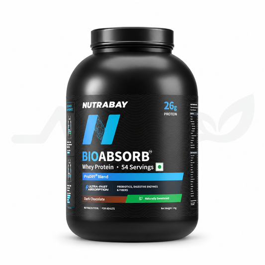 Nutrabay BioAbsorb Whey Protein — front view