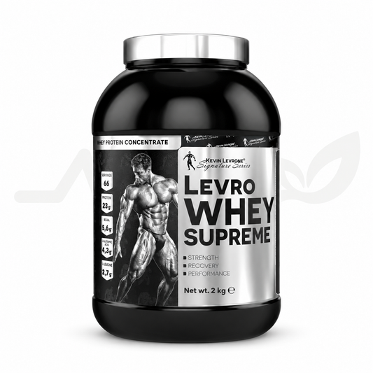 Kevin Levrone Levro Whey Supreme — front view