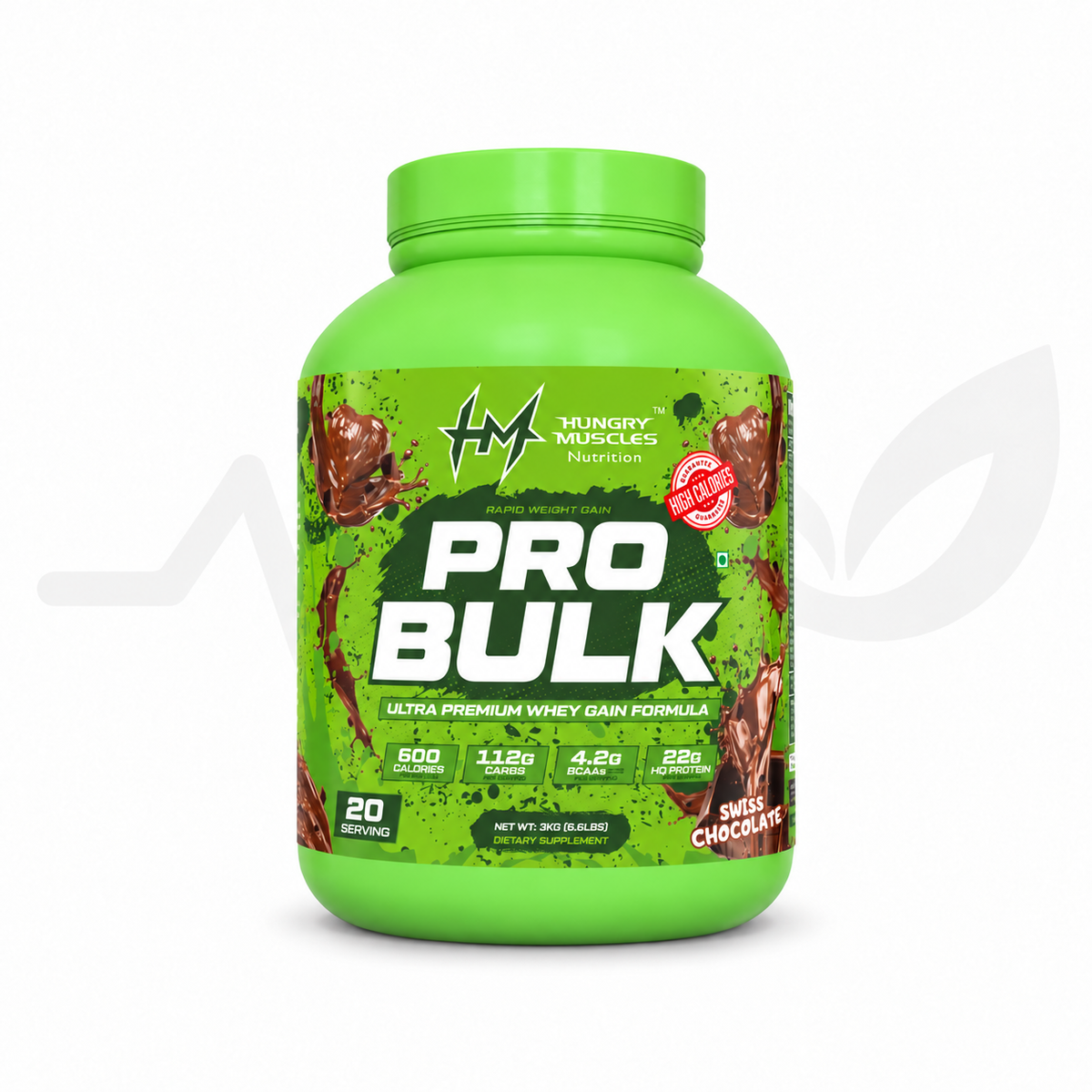 Hungry Muscles Pro Bulk — front view