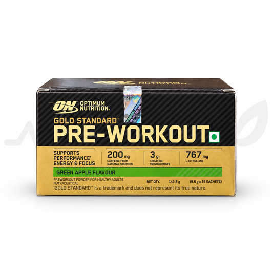 Optimum Nutrition Gold Standard Pre-Workout Green Apple — 15 sachets — H&H product card