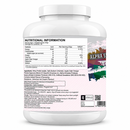 Absolute Nutrition Alpha Whey Isolate