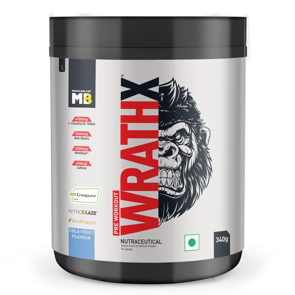 MuscleBlaze WrathX Pre-Workout